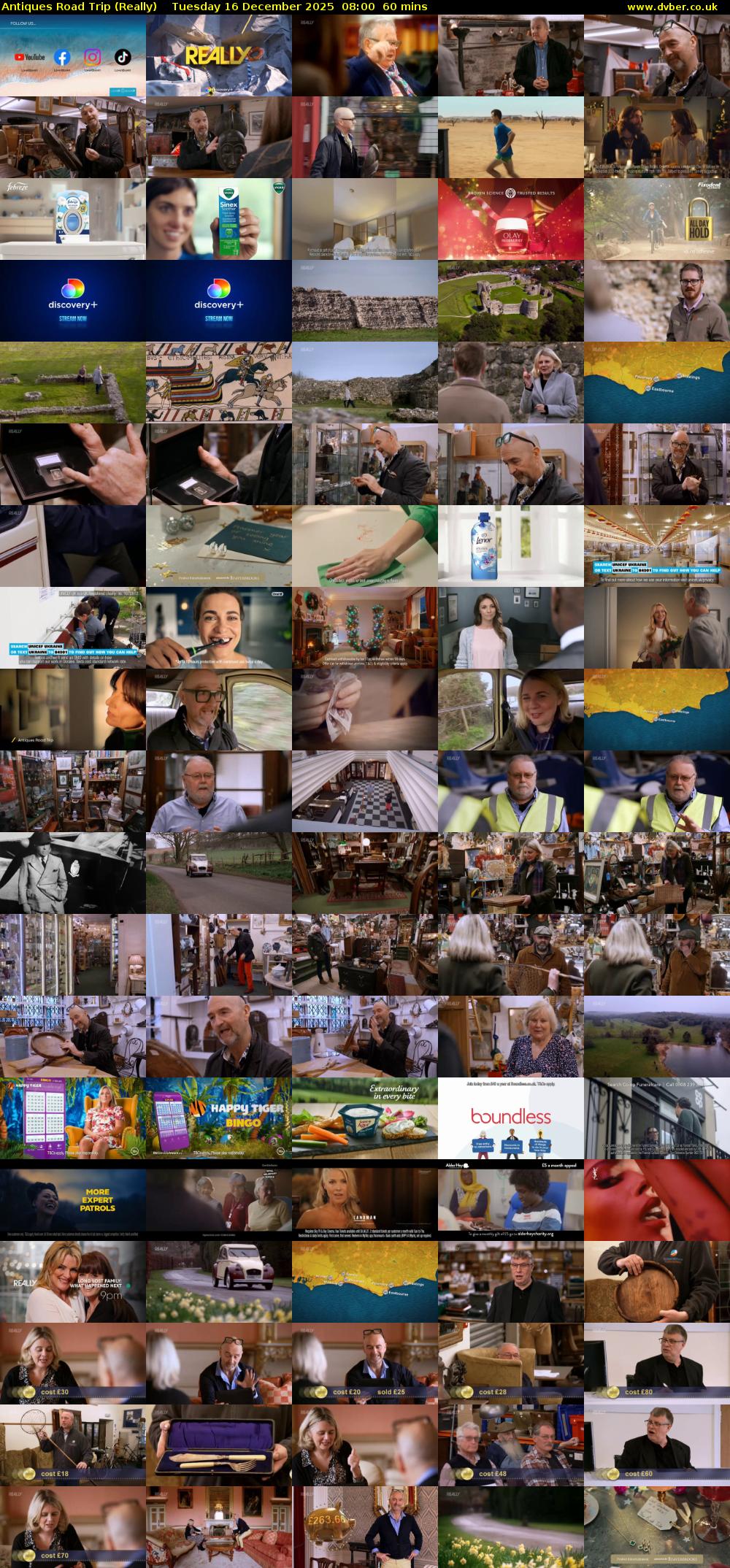 Antiques Road Trip (Really) Tuesday 16 December 2025 08:00 - 09:00