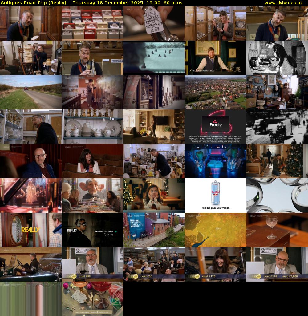 Antiques Road Trip (Really) Thursday 18 December 2025 19:00 - 20:00