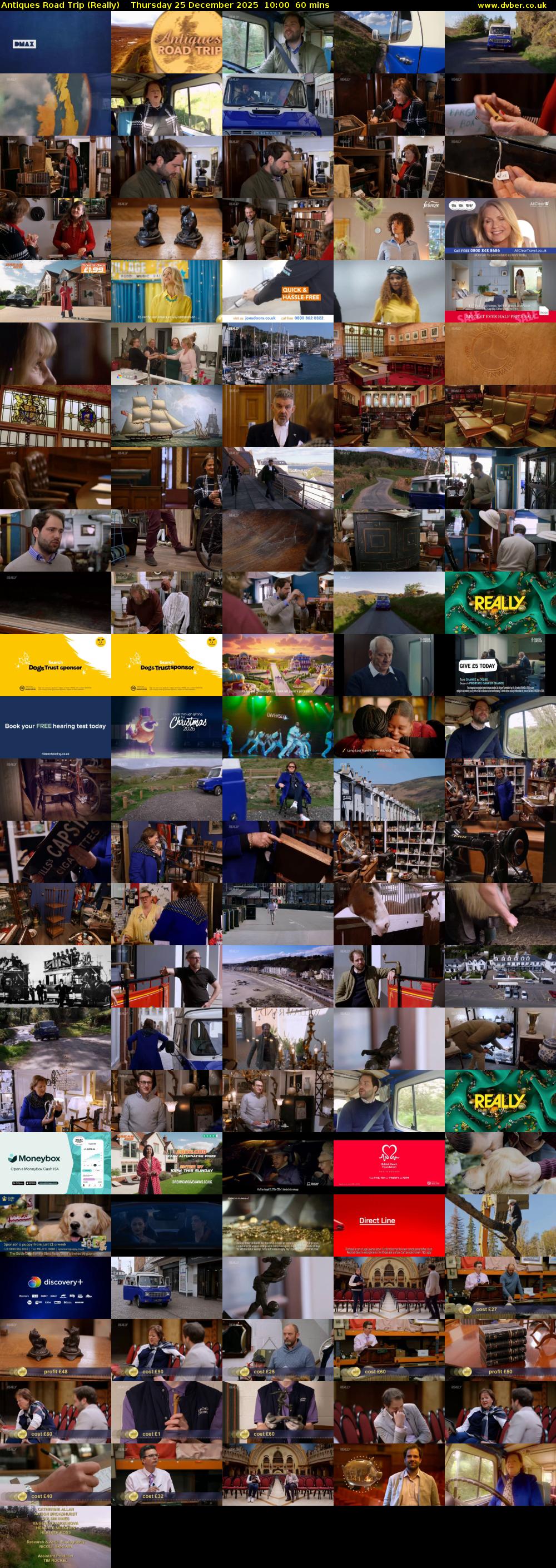 Antiques Road Trip (Really) Thursday 25 December 2025 10:00 - 11:00