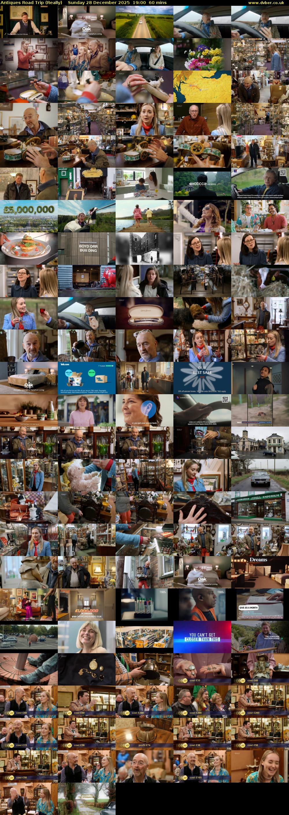 Antiques Road Trip (Really) Sunday 28 December 2025 19:00 - 20:00