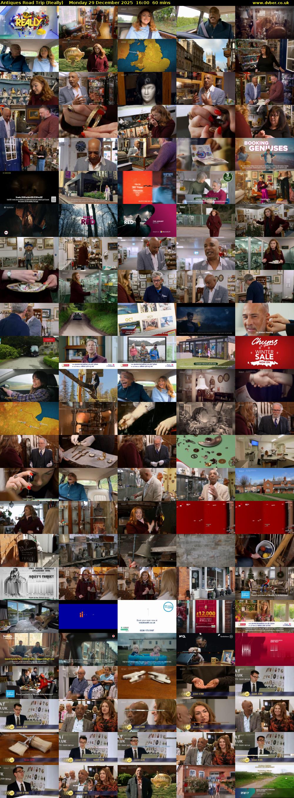 Antiques Road Trip (Really) Monday 29 December 2025 16:00 - 17:00