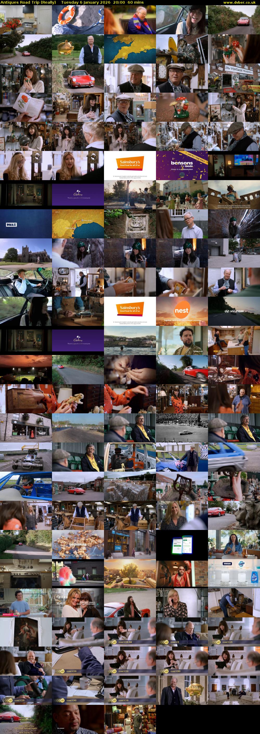 Antiques Road Trip (Really) Tuesday 6 January 2026 20:00 - 21:00