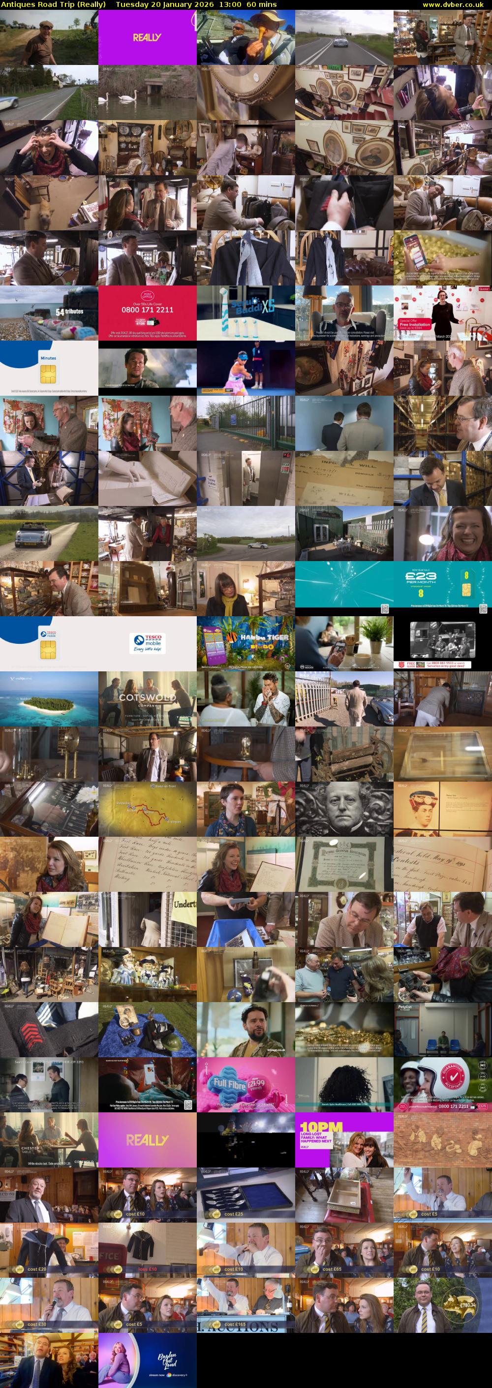 Antiques Road Trip (Really) Tuesday 20 January 2026 13:00 - 14:00