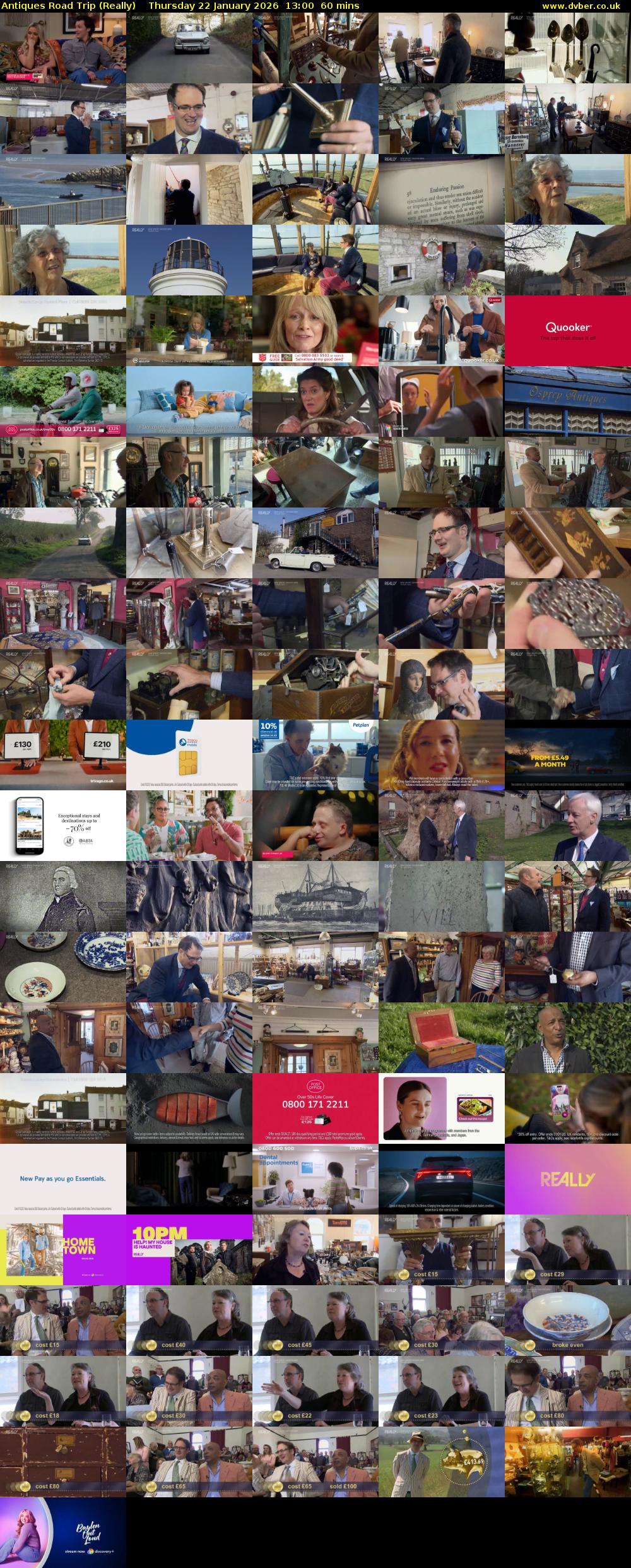 Antiques Road Trip (Really) Thursday 22 January 2026 13:00 - 14:00