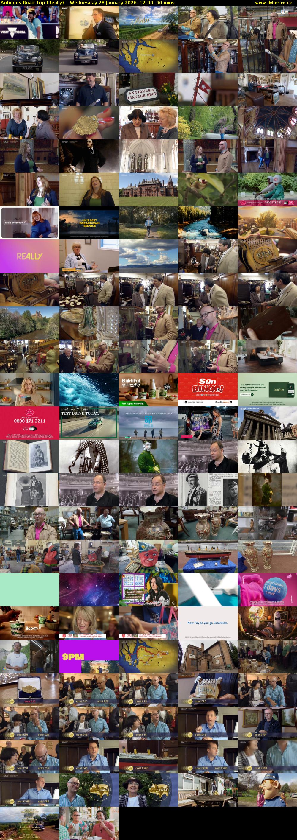 Antiques Road Trip (Really) Wednesday 28 January 2026 12:00 - 13:00