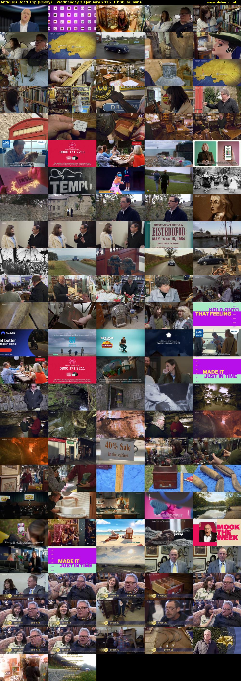 Antiques Road Trip (Really) Wednesday 28 January 2026 13:00 - 14:00