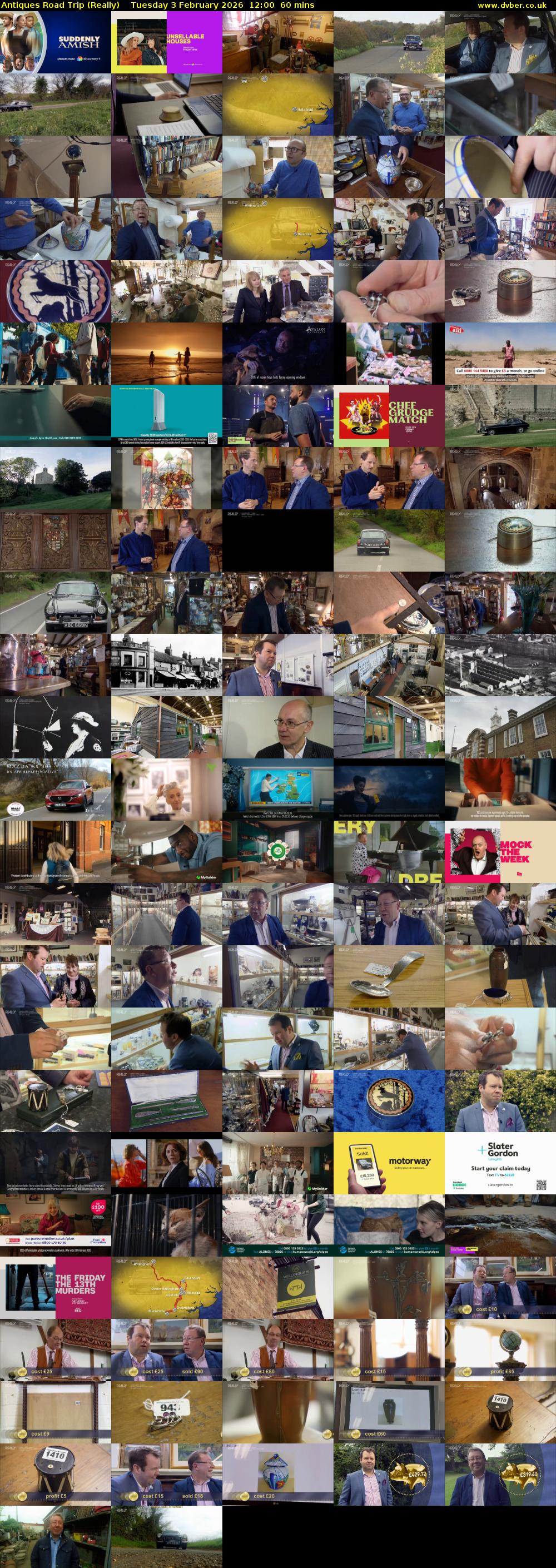 Antiques Road Trip (Really) Tuesday 3 February 2026 12:00 - 13:00