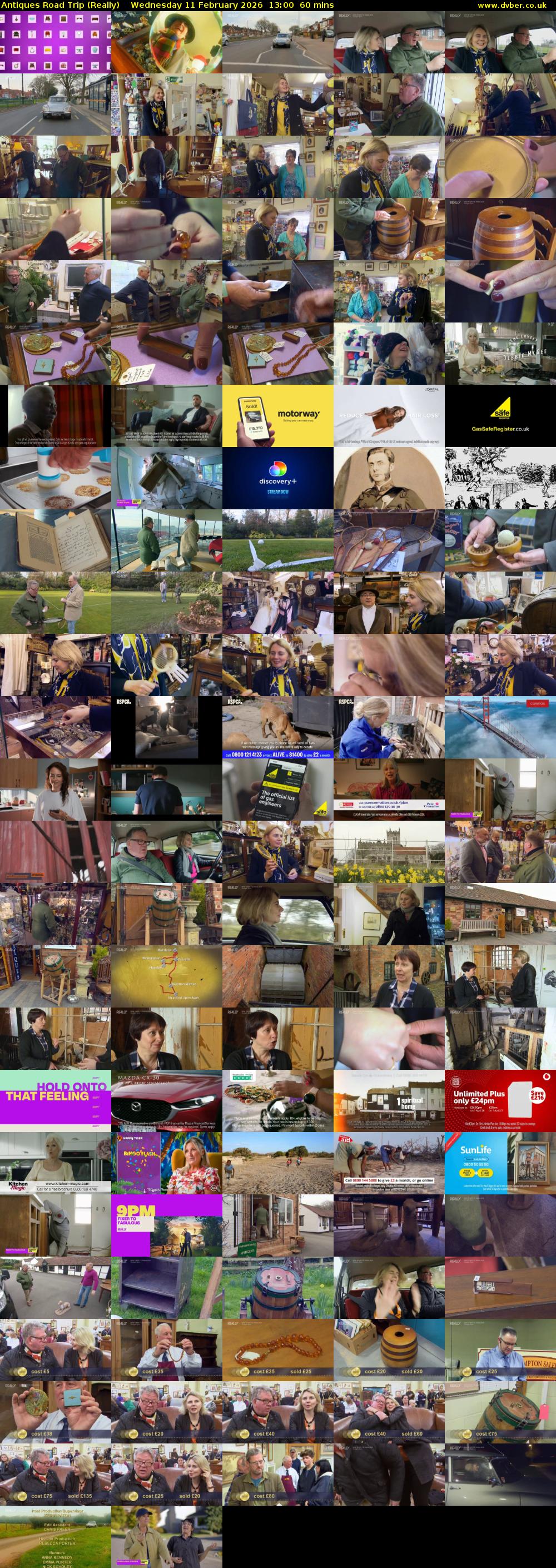 Antiques Road Trip (Really) Wednesday 11 February 2026 13:00 - 14:00