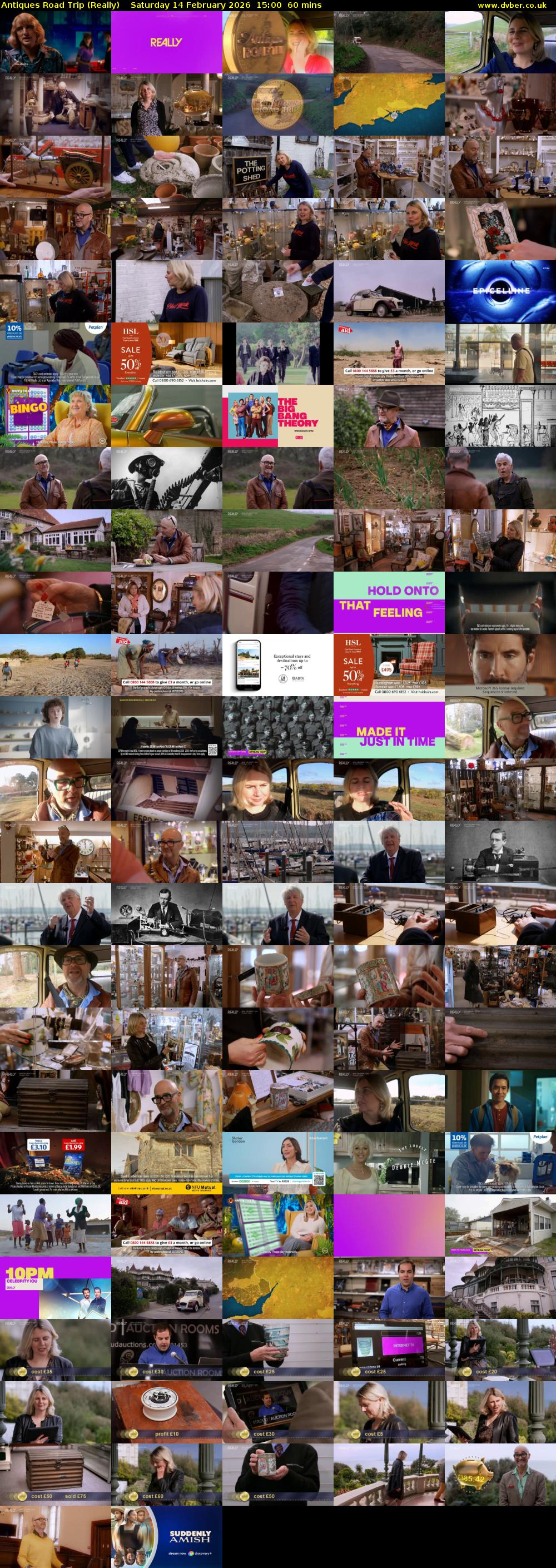 Antiques Road Trip (Really) Saturday 14 February 2026 15:00 - 16:00