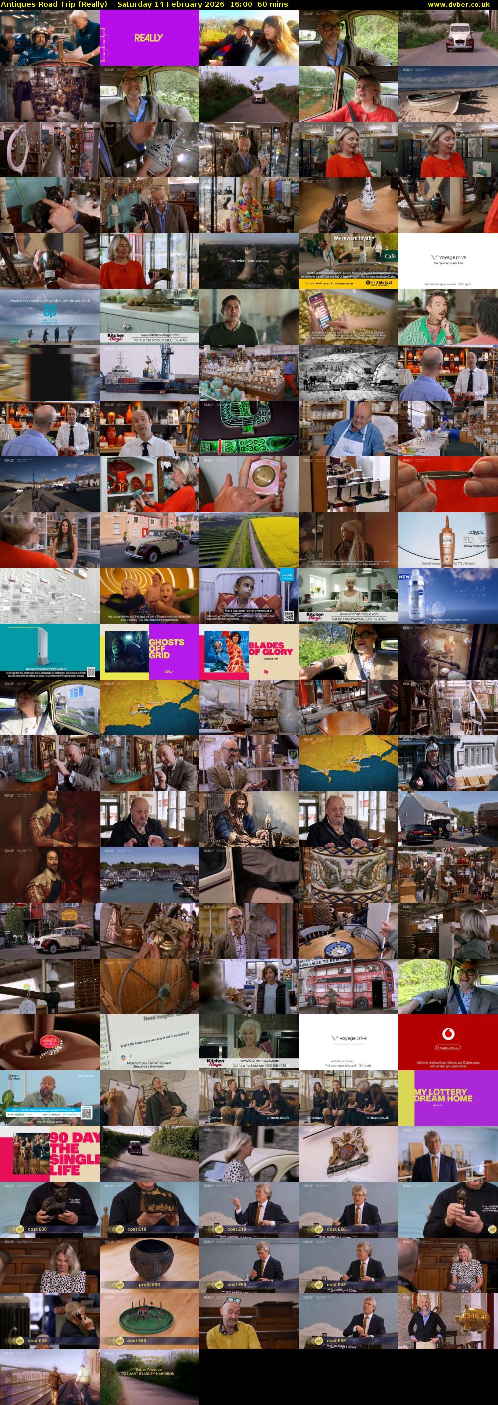 Antiques Road Trip (Really) Saturday 14 February 2026 16:00 - 17:00