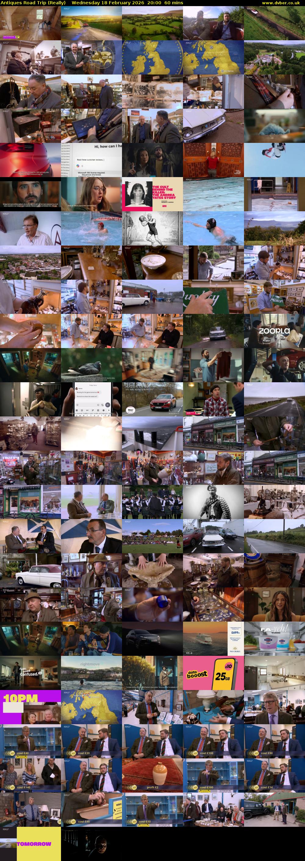 Antiques Road Trip (Really) Wednesday 18 February 2026 20:00 - 21:00