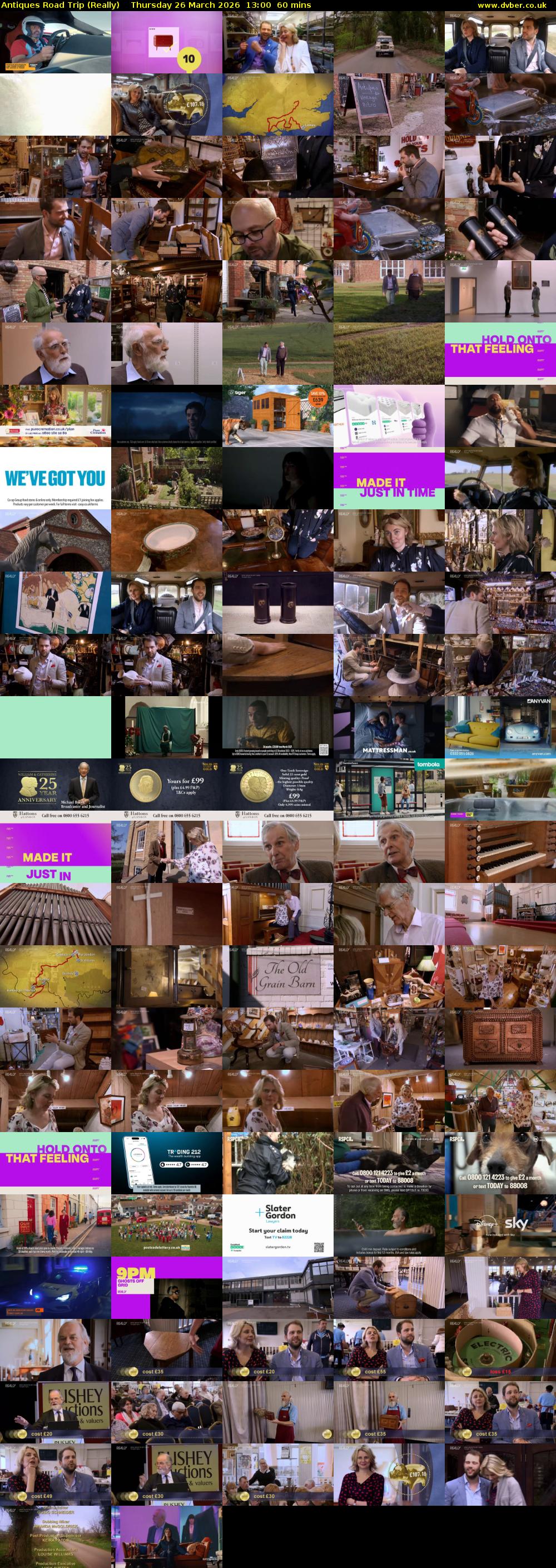 Antiques Road Trip (Really) Thursday 26 March 2026 13:00 - 14:00