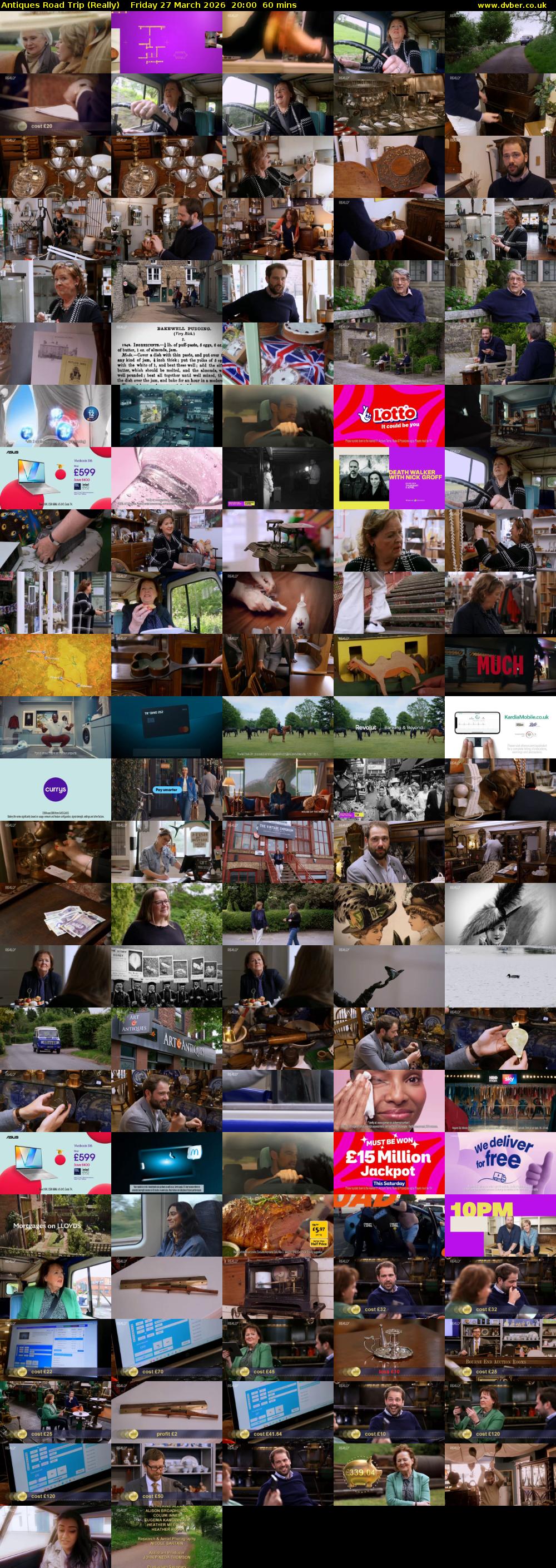 Antiques Road Trip (Really) Friday 27 March 2026 20:00 - 21:00