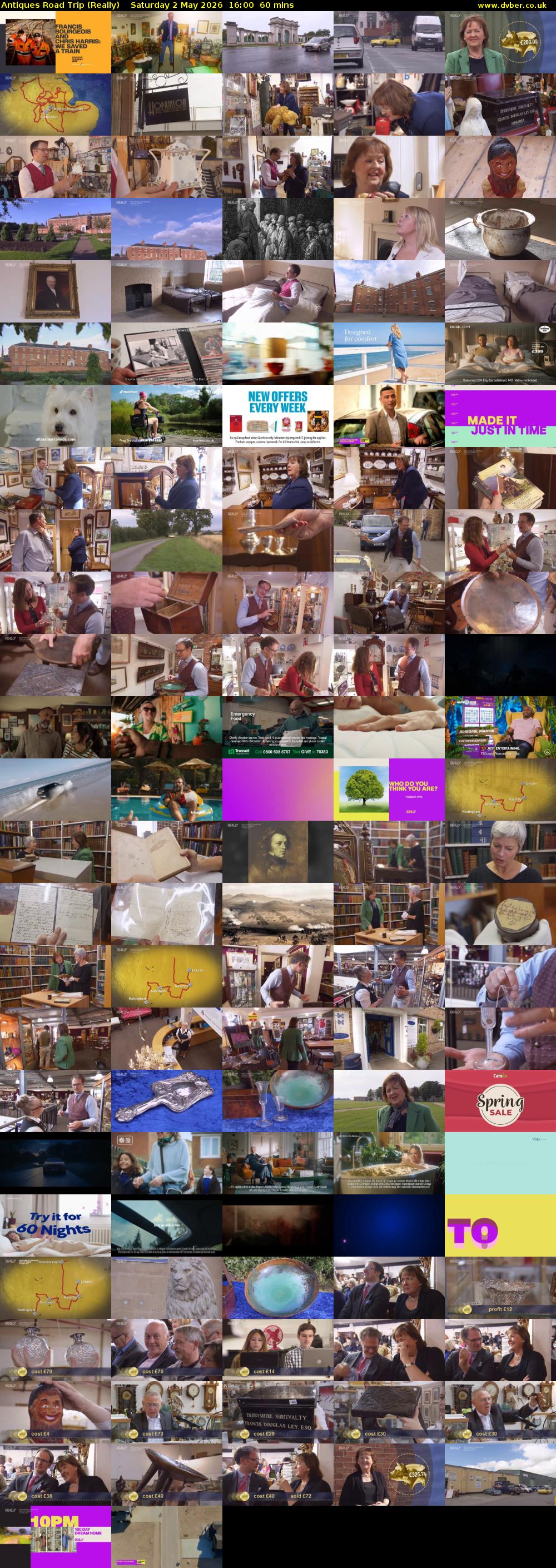 Antiques Road Trip (Really) Saturday 2 May 2026 16:00 - 17:00