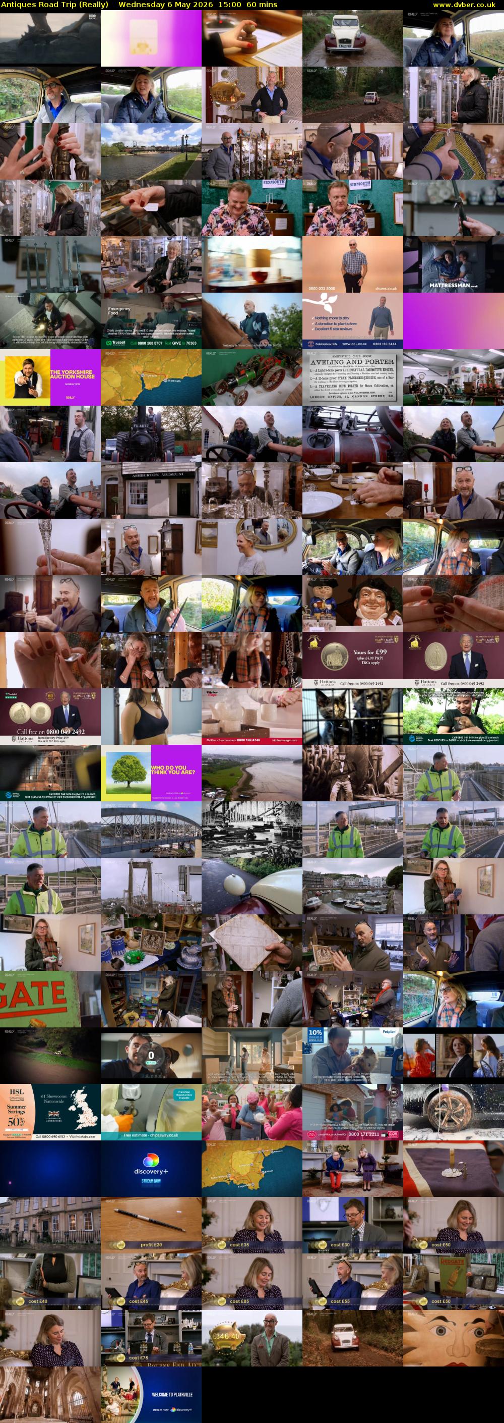 Antiques Road Trip (Really) Wednesday 6 May 2026 15:00 - 16:00