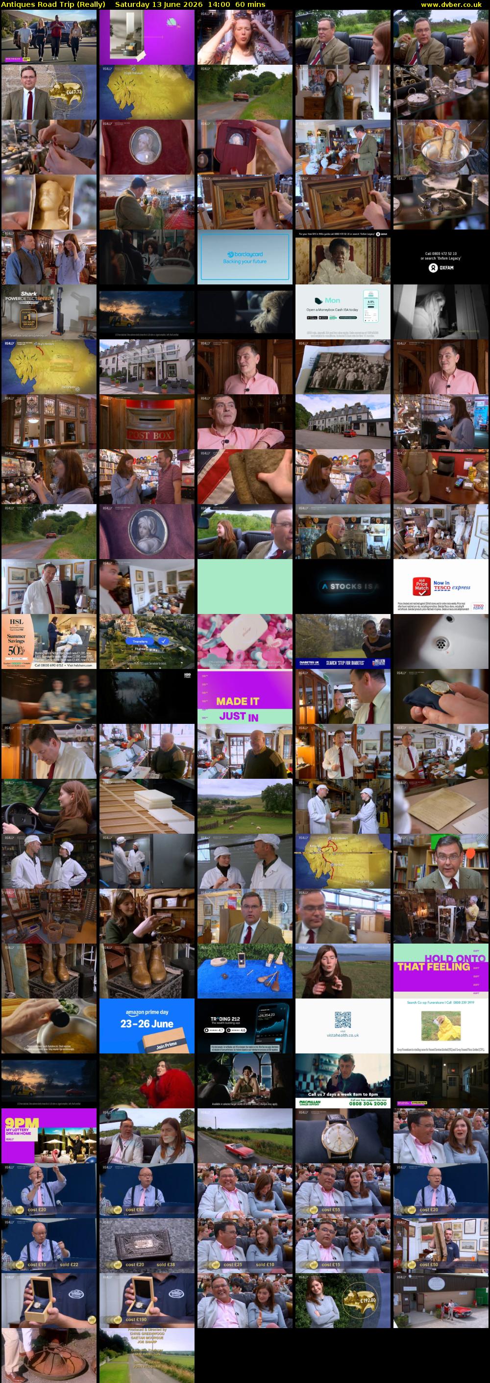 Antiques Road Trip (Really) Saturday 13 June 2026 14:00 - 15:00