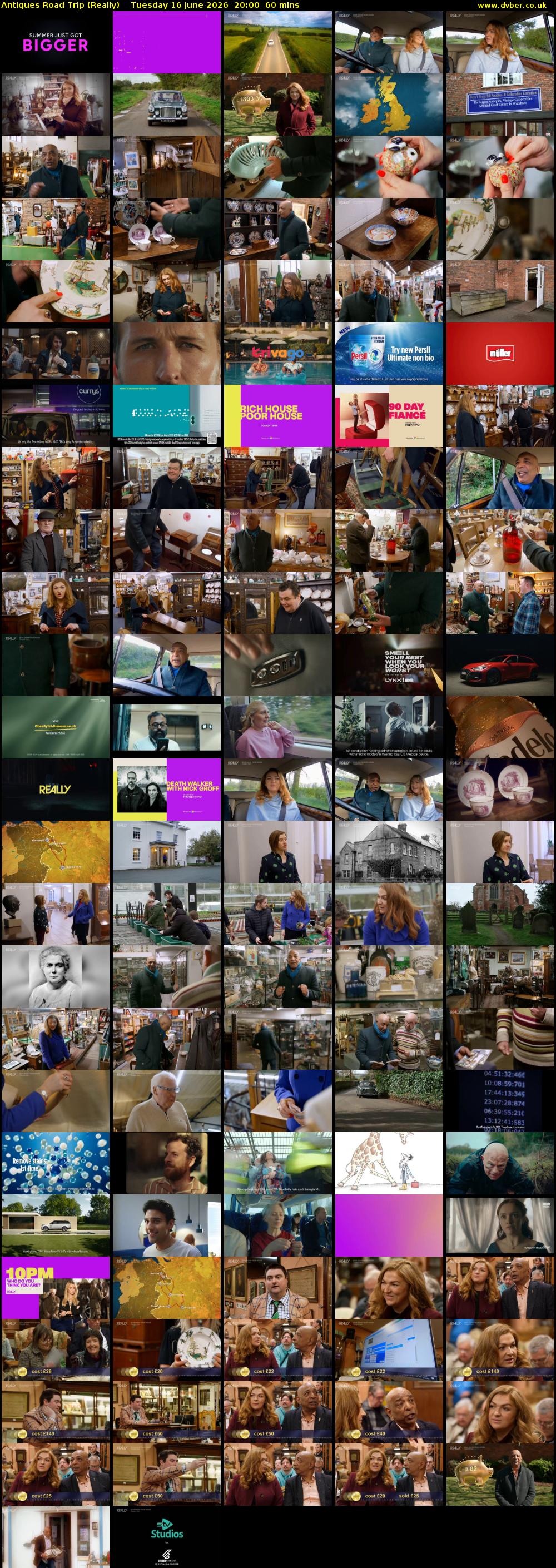 Antiques Road Trip (Really) Tuesday 16 June 2026 20:00 - 21:00