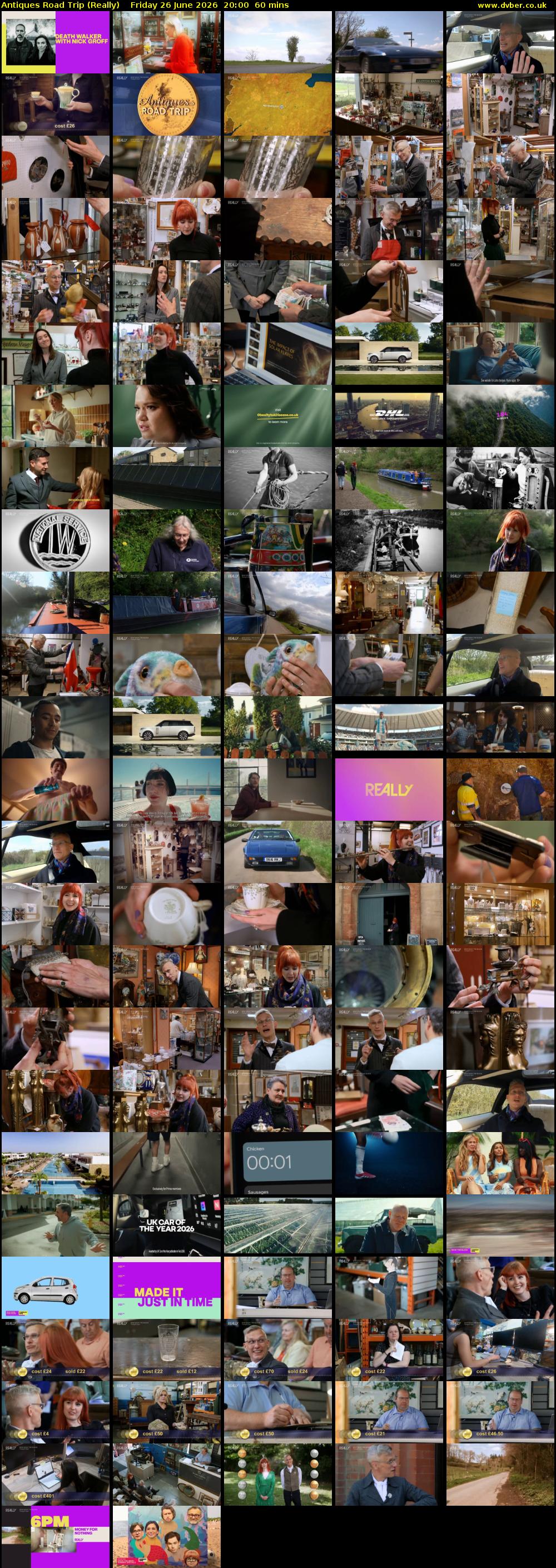Antiques Road Trip (Really) Friday 26 June 2026 20:00 - 21:00
