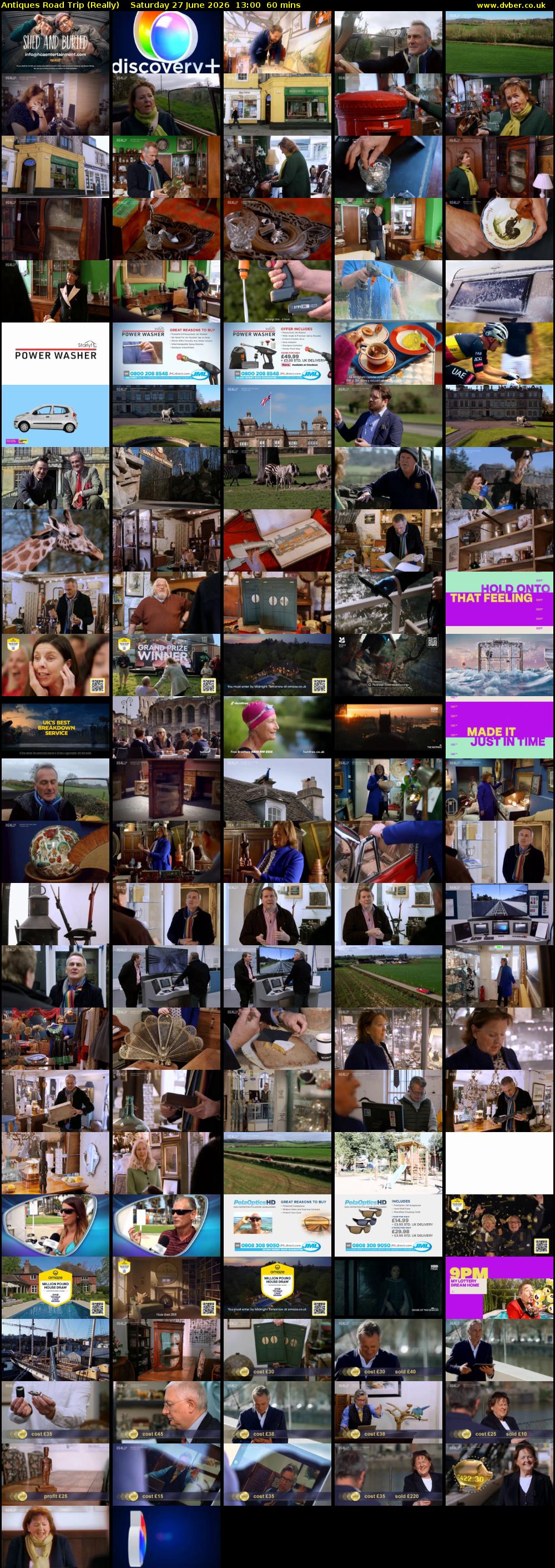 Antiques Road Trip (Really) Saturday 27 June 2026 13:00 - 14:00