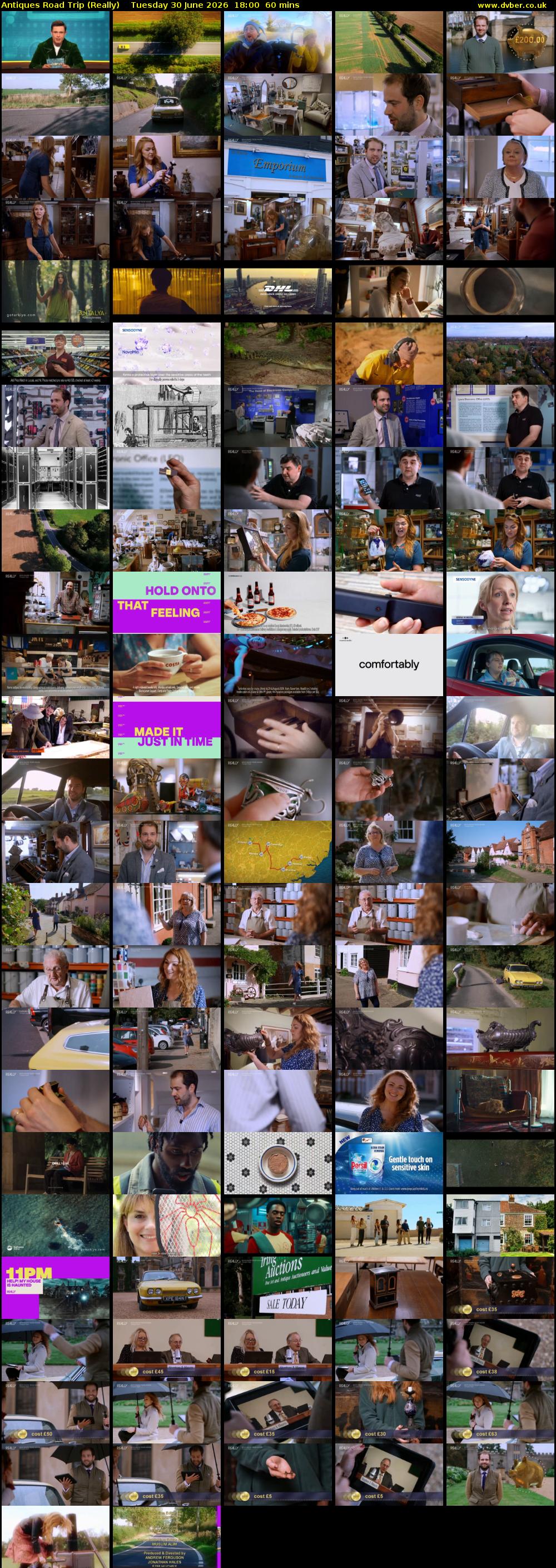 Antiques Road Trip (Really) Tuesday 30 June 2026 18:00 - 19:00