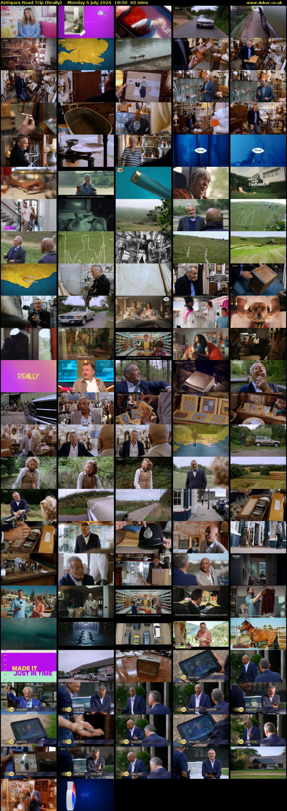 Antiques Road Trip (Really) Monday 6 July 2026 18:00 - 19:00