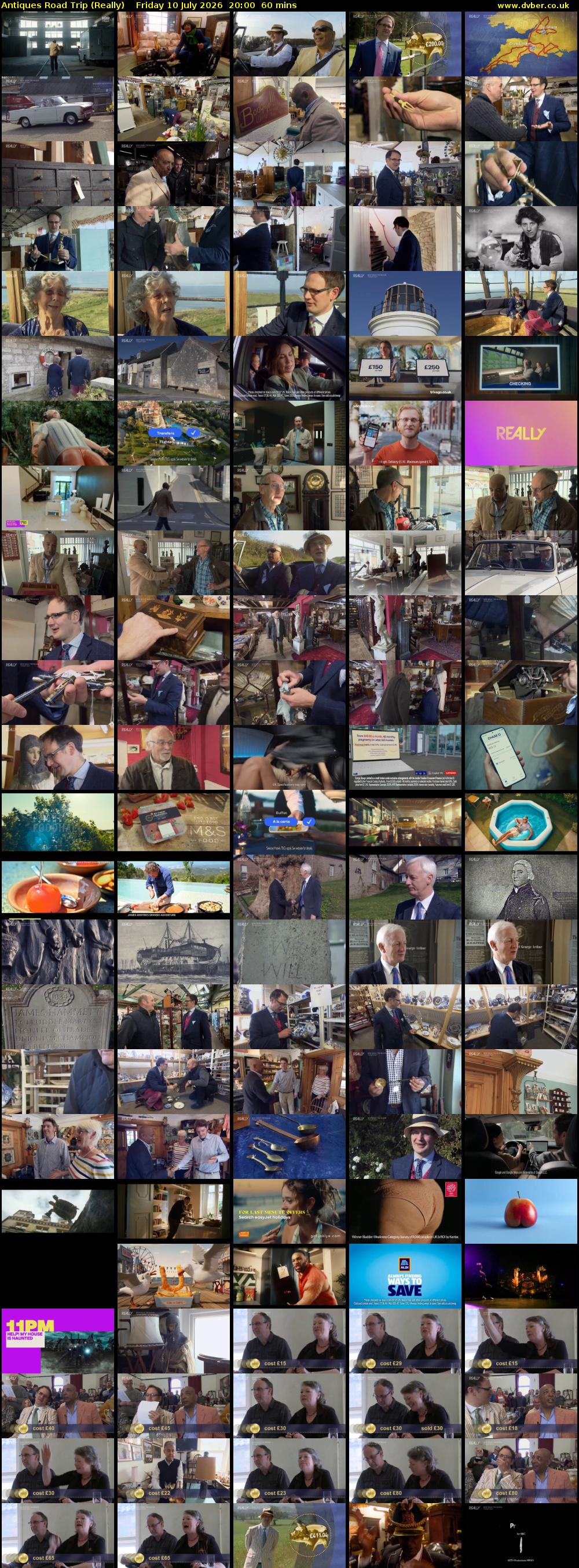 Antiques Road Trip (Really) Friday 10 July 2026 20:00 - 21:00