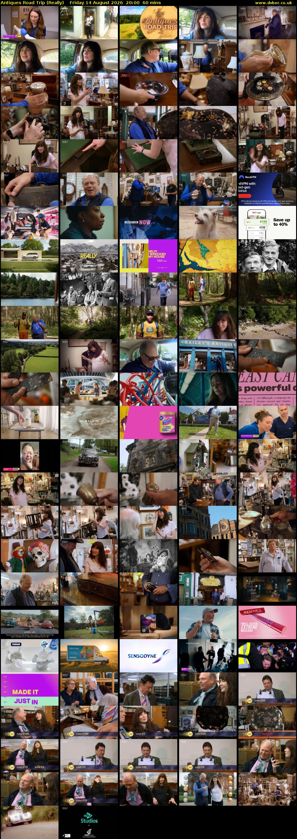 Antiques Road Trip (Really) Friday 14 August 2026 20:00 - 21:00