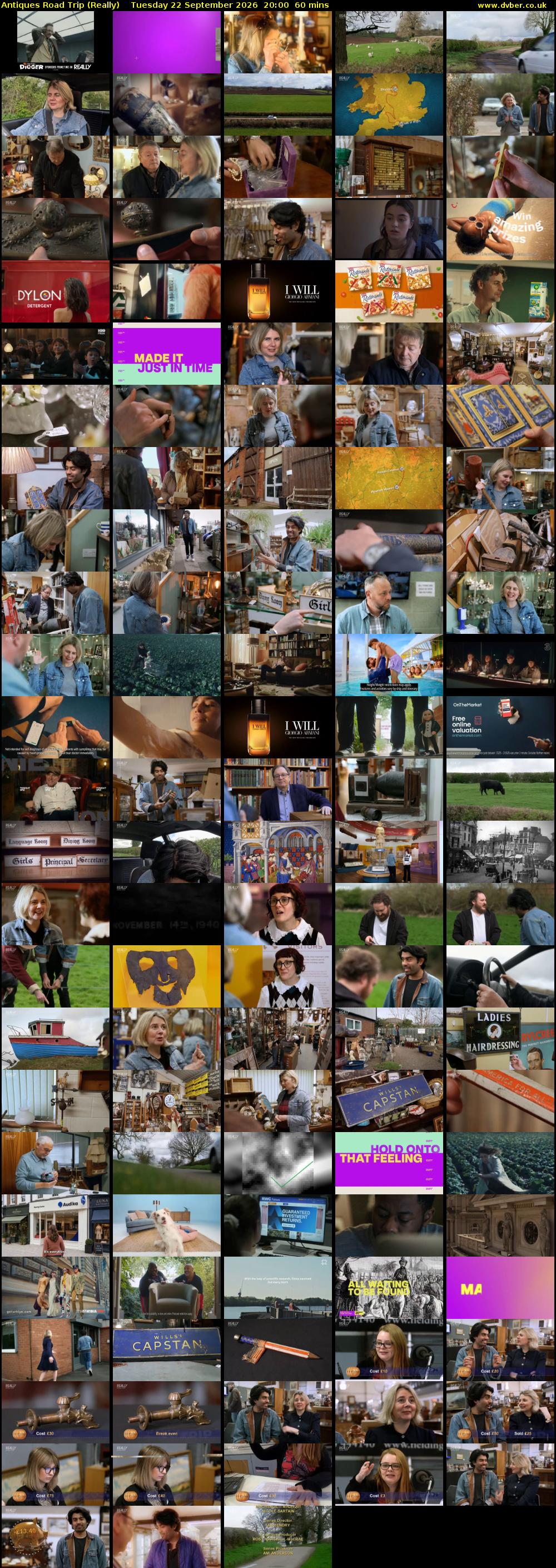 Antiques Road Trip (Really) Tuesday 22 September 2026 20:00 - 21:00