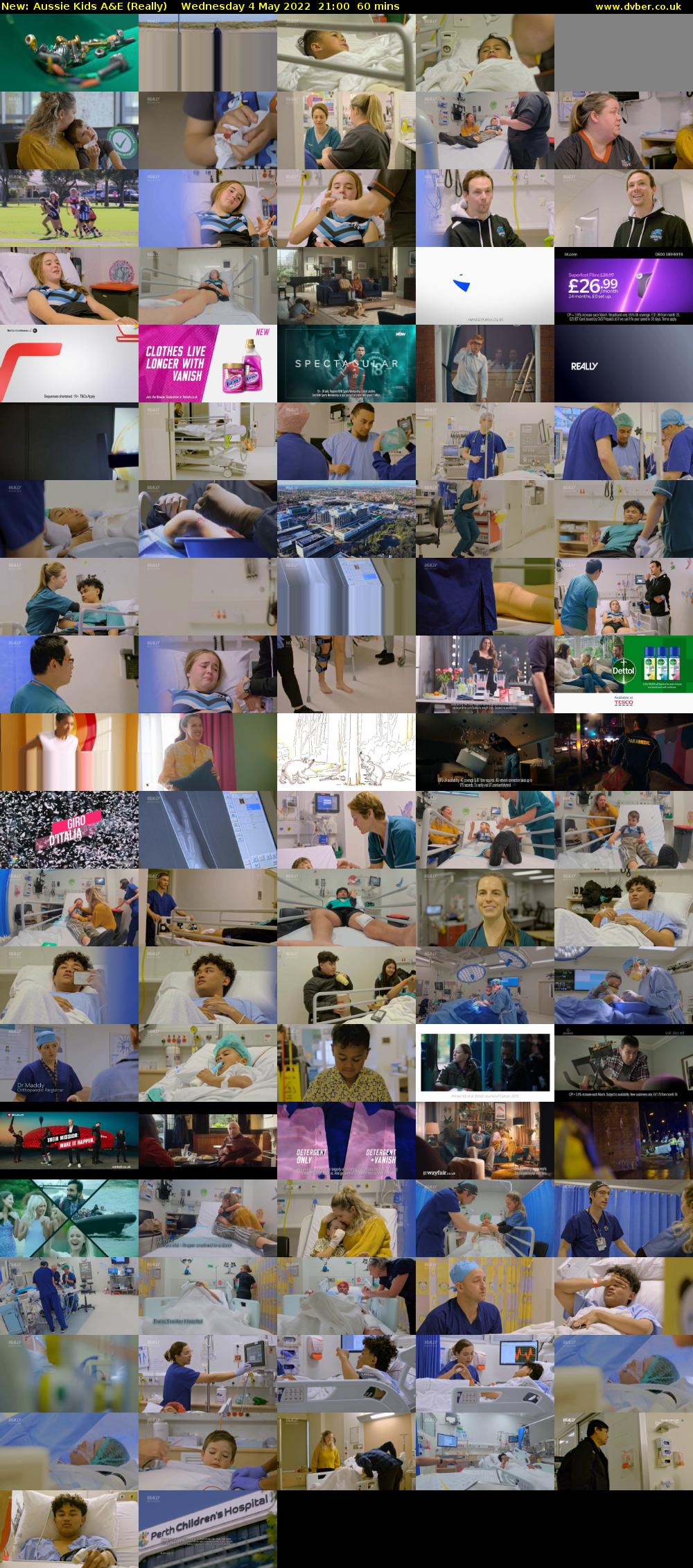 Aussie Kids A&E (Really) Wednesday 4 May 2022 21:00 - 22:00