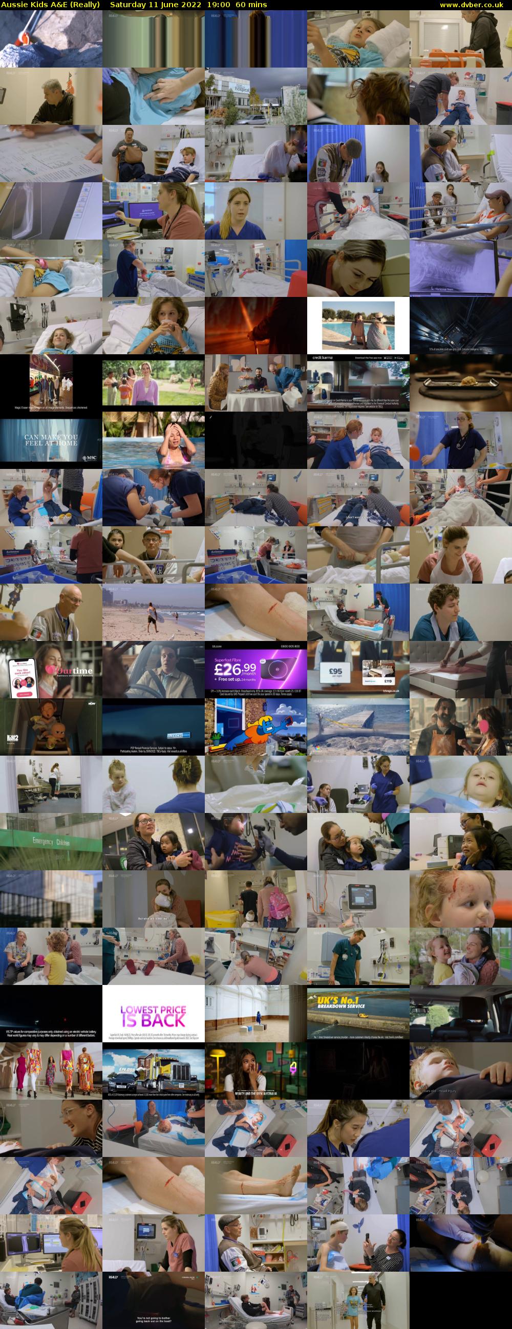 Aussie Kids A&E (Really) Saturday 11 June 2022 19:00 - 20:00