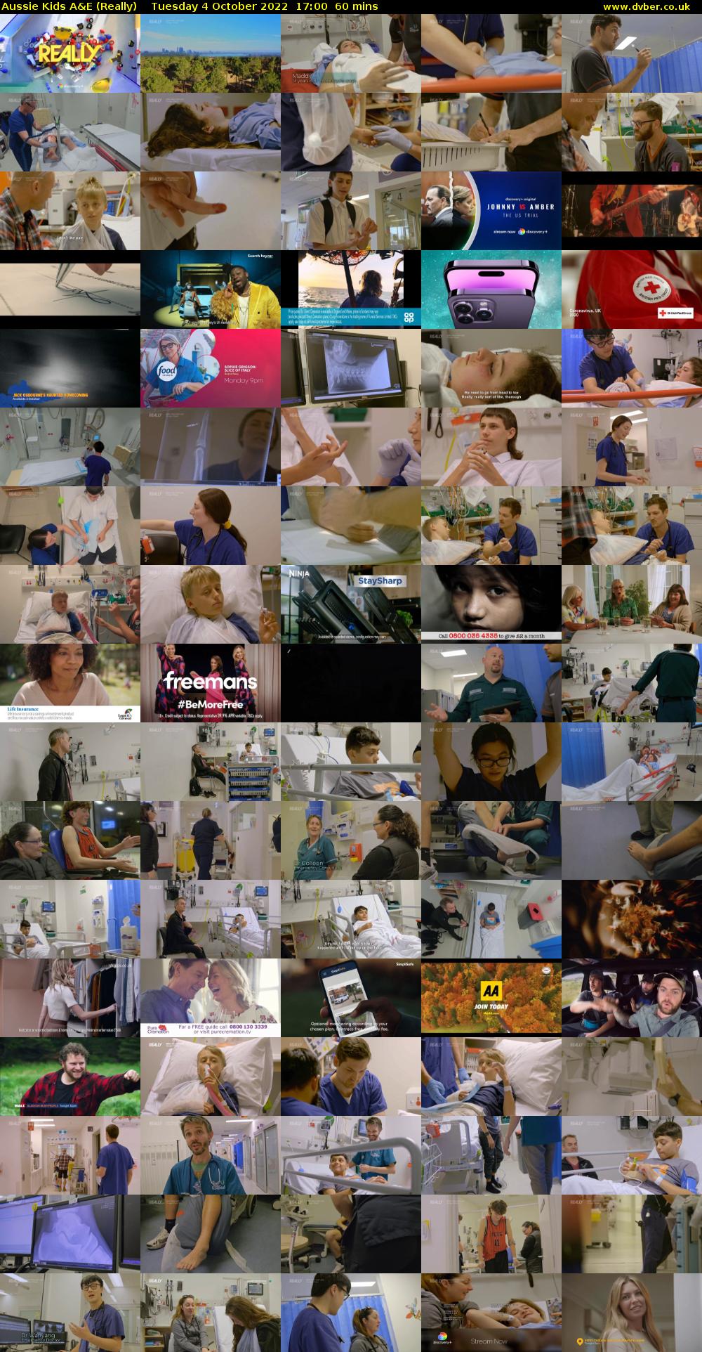Aussie Kids A&E (Really) Tuesday 4 October 2022 17:00 - 18:00