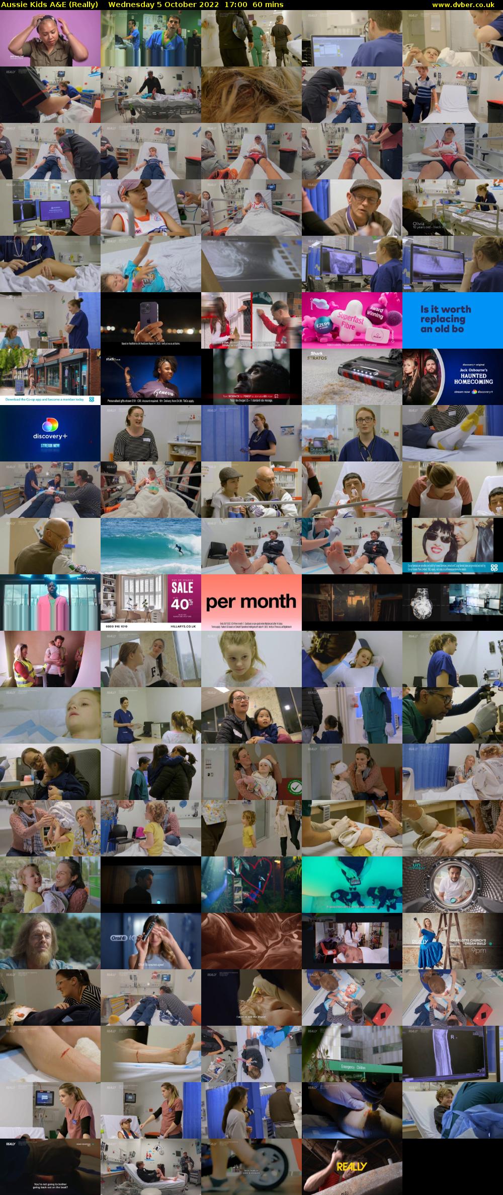 Aussie Kids A&E (Really) Wednesday 5 October 2022 17:00 - 18:00