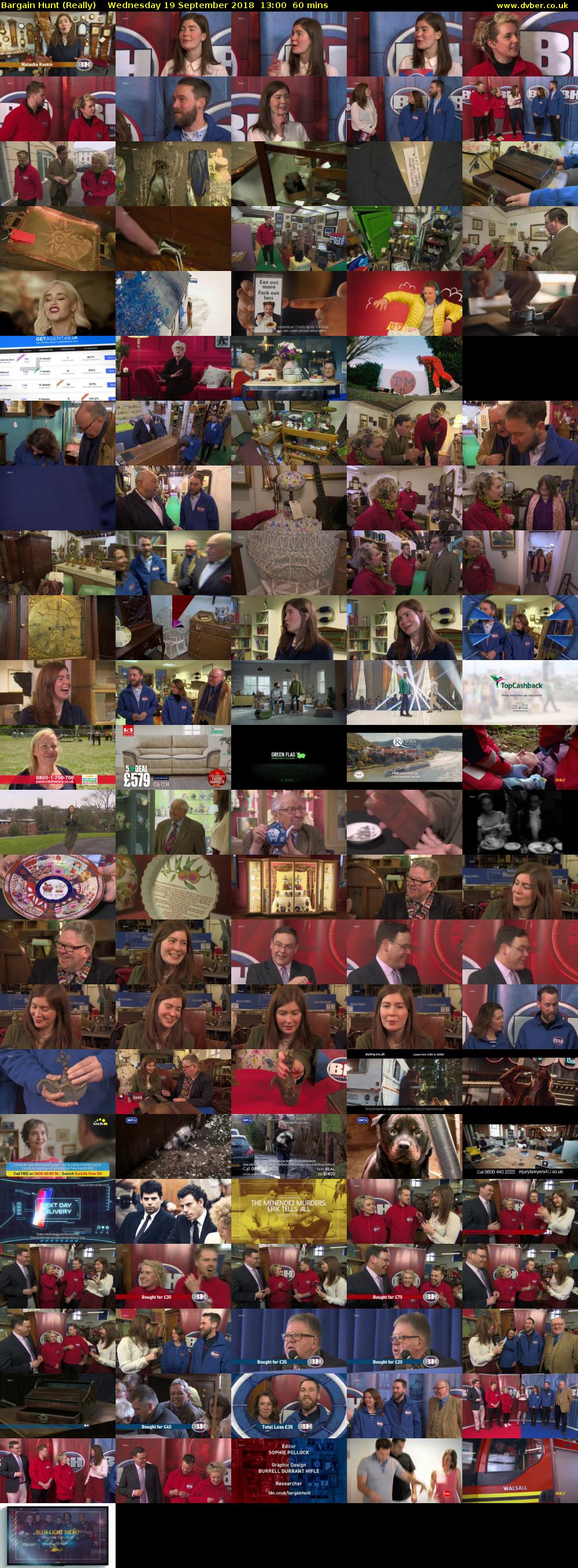 Bargain Hunt (Really) Wednesday 19 September 2018 13:00 - 14:00