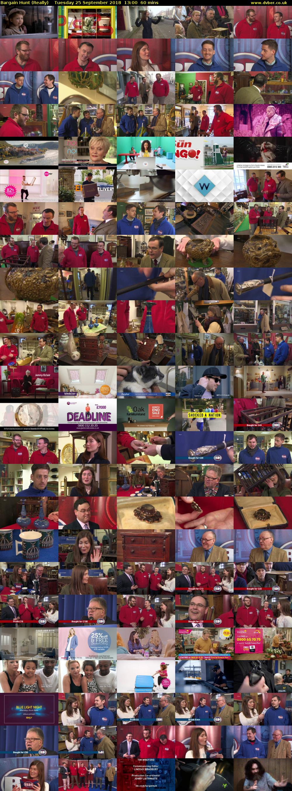 Bargain Hunt (Really) Tuesday 25 September 2018 13:00 - 14:00