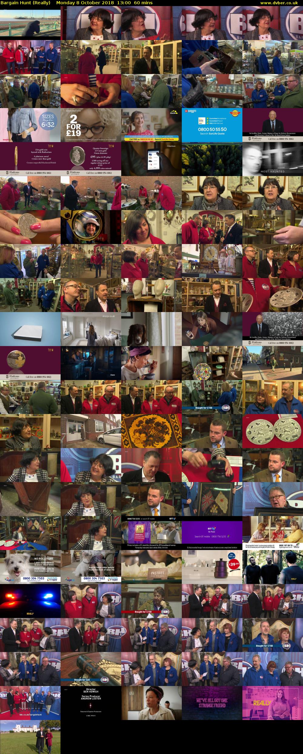 Bargain Hunt (Really) Monday 8 October 2018 13:00 - 14:00