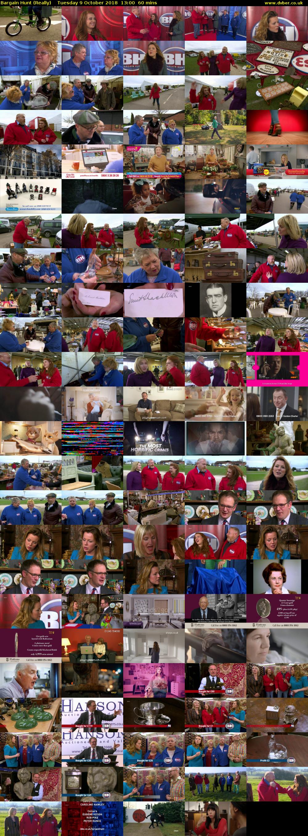 Bargain Hunt (Really) Tuesday 9 October 2018 13:00 - 14:00