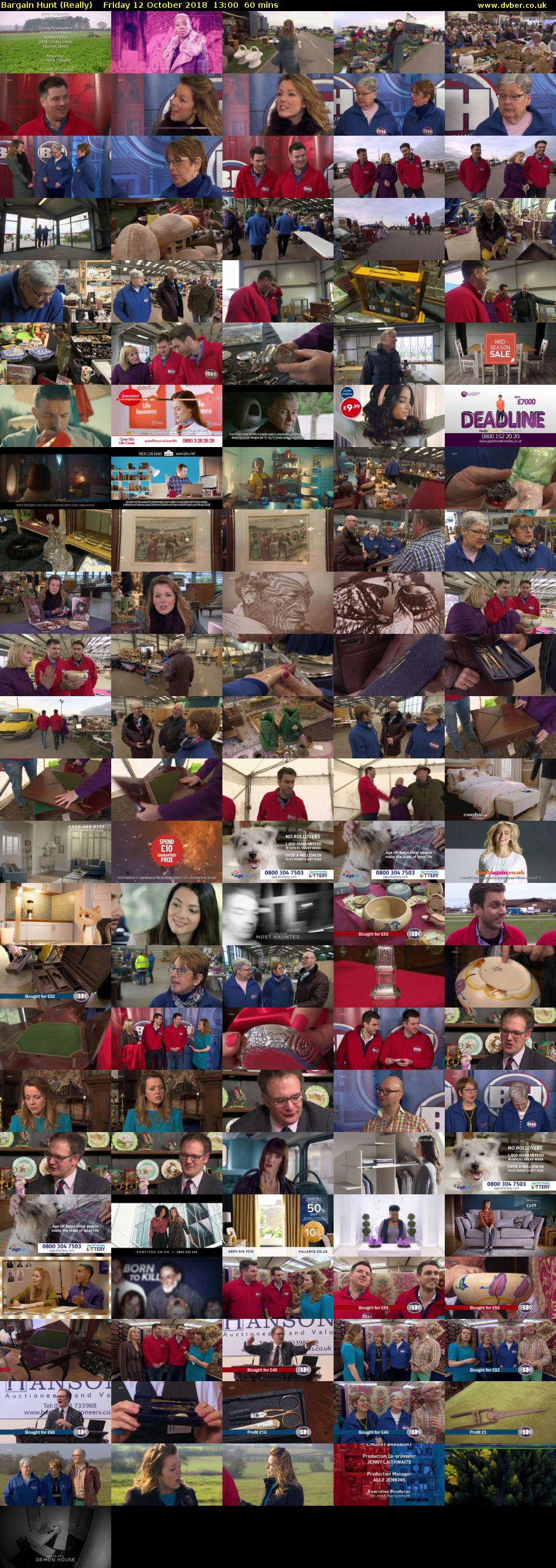 Bargain Hunt (Really) Friday 12 October 2018 13:00 - 14:00