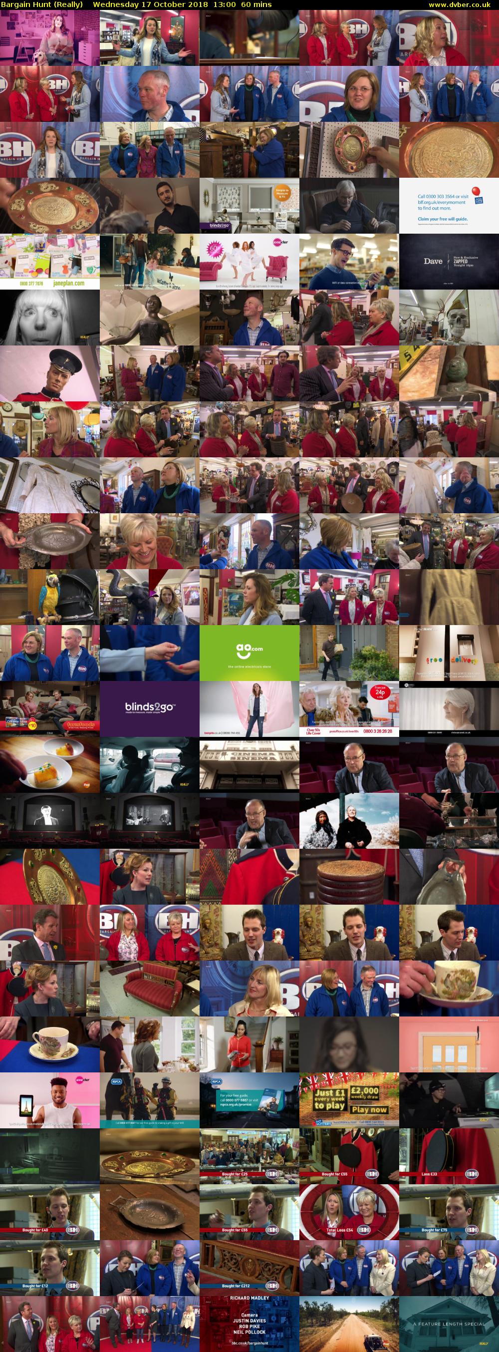 Bargain Hunt (Really) Wednesday 17 October 2018 13:00 - 14:00