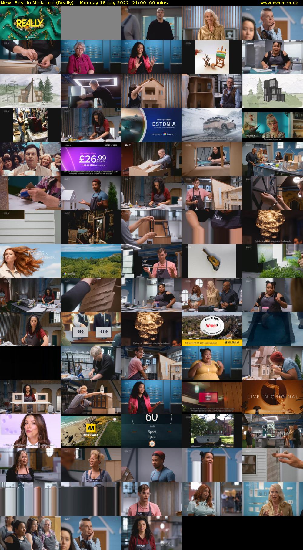 Best In Miniature (Really) Monday 18 July 2022 21:00 - 22:00