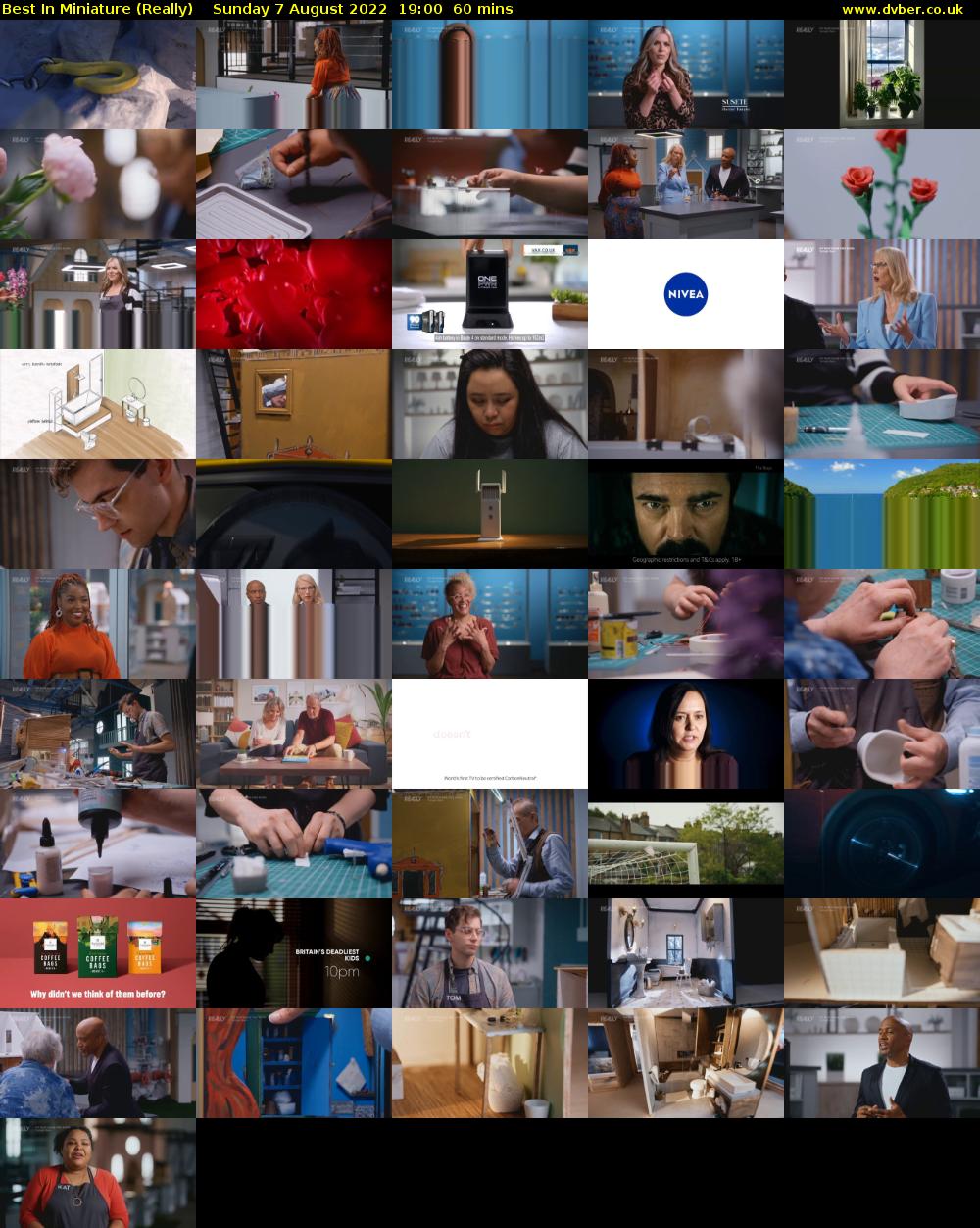 Best In Miniature (Really) Sunday 7 August 2022 19:00 - 20:00