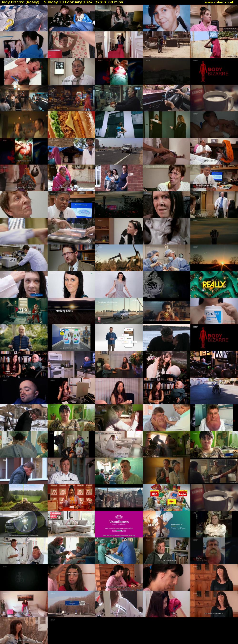 Body Bizarre (Really) Sunday 18 February 2024 22:00 - 23:00