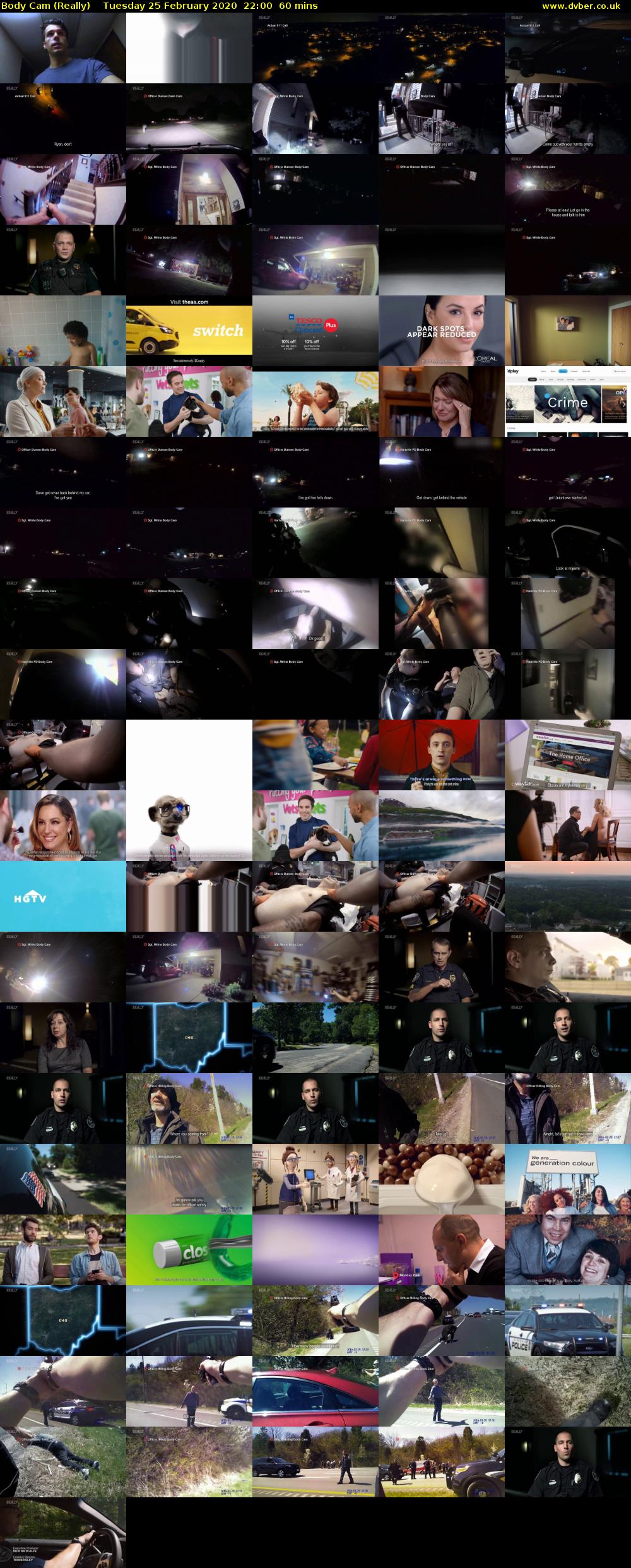 Body Cam (Really) Tuesday 25 February 2020 22:00 - 23:00