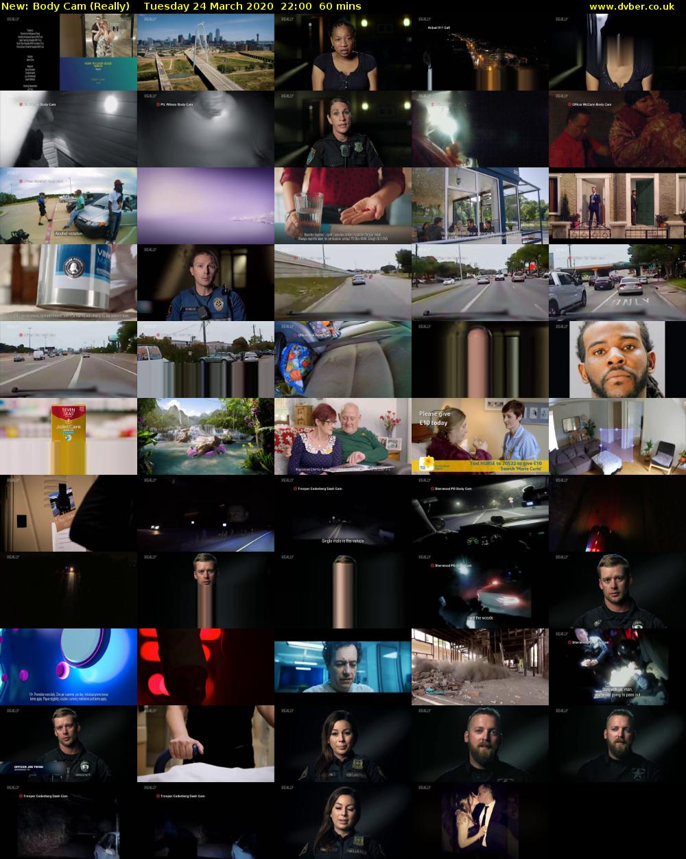 Body Cam (Really) Tuesday 24 March 2020 22:00 - 23:00