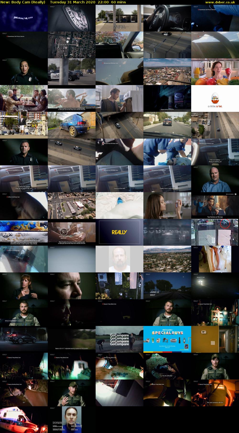 Body Cam (Really) Tuesday 31 March 2020 22:00 - 23:00