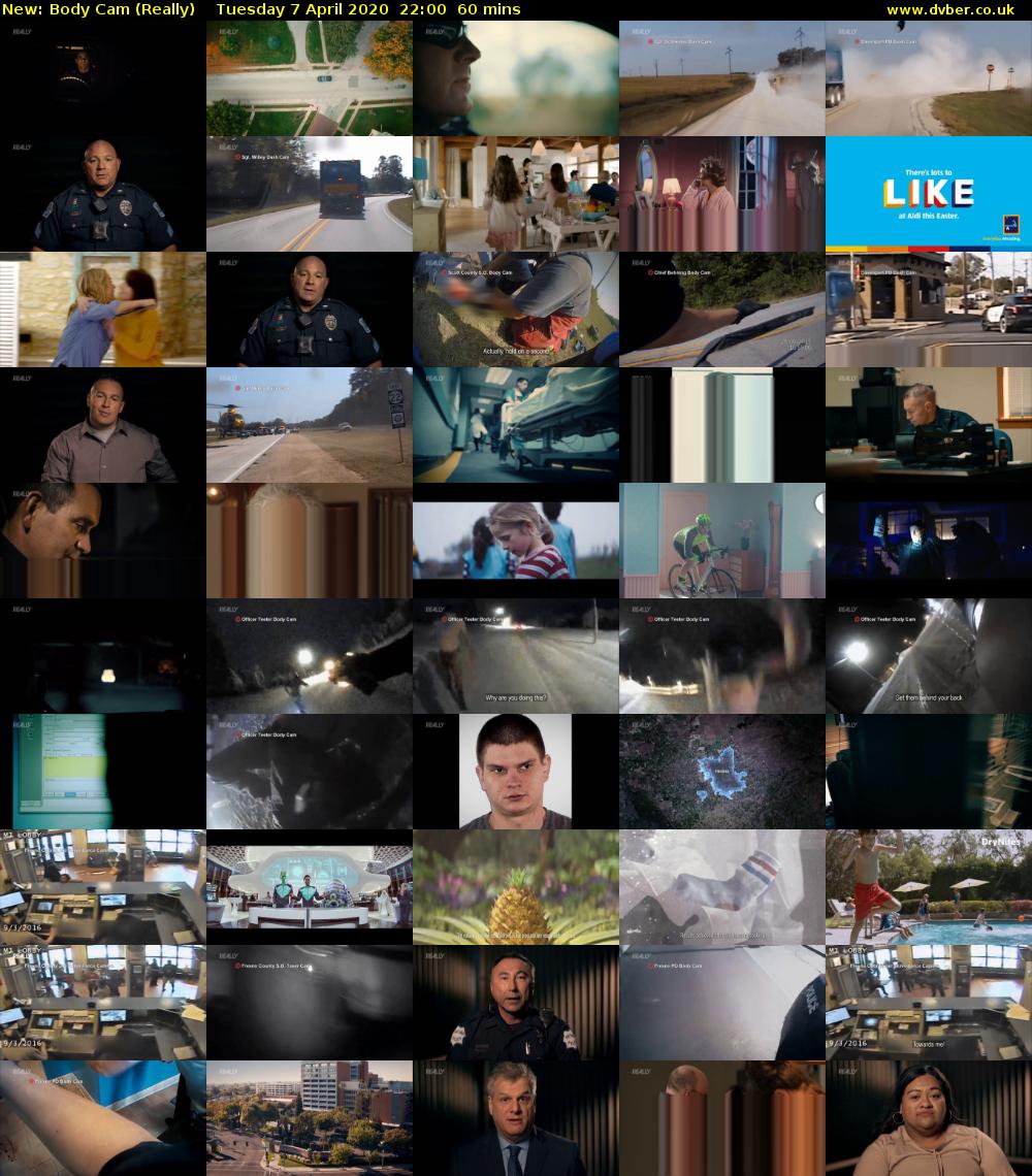 Body Cam (Really) Tuesday 7 April 2020 22:00 - 23:00