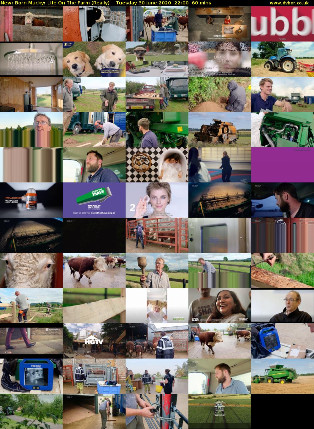 Born Mucky: Life On The Farm (Really) Tuesday 30 June 2020 22:00 - 23:00