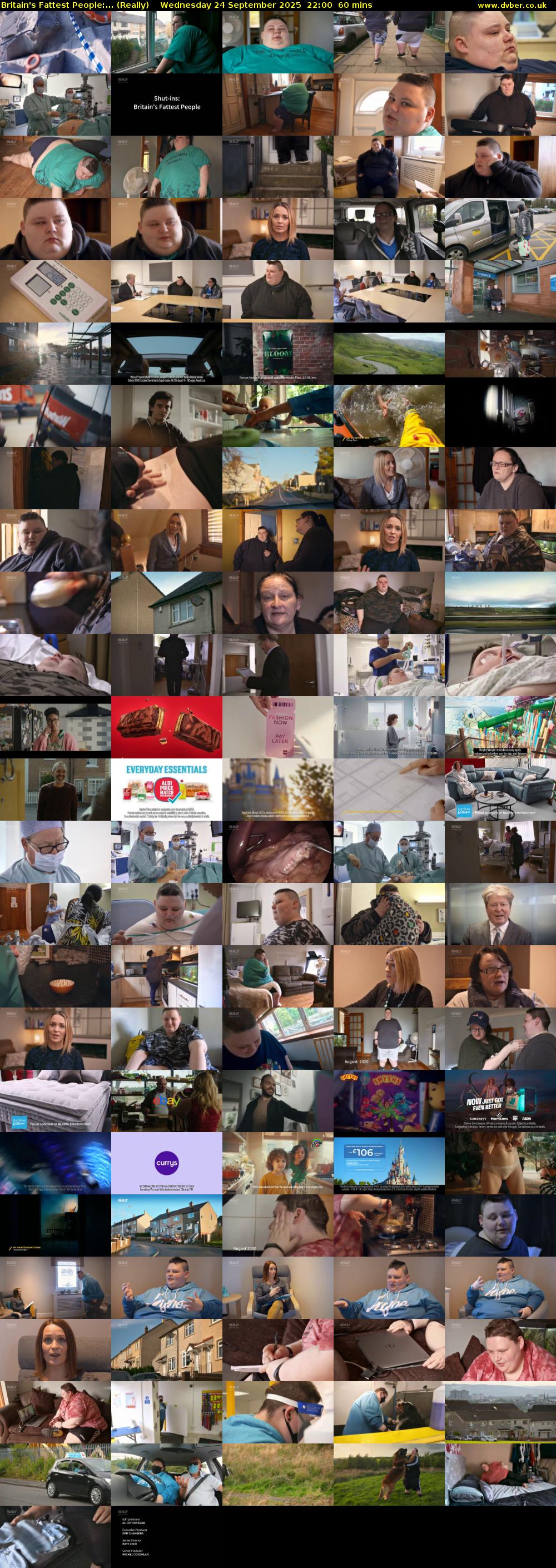 Britain's Fattest People:... (Really) Wednesday 24 September 2025 22:00 - 23:00