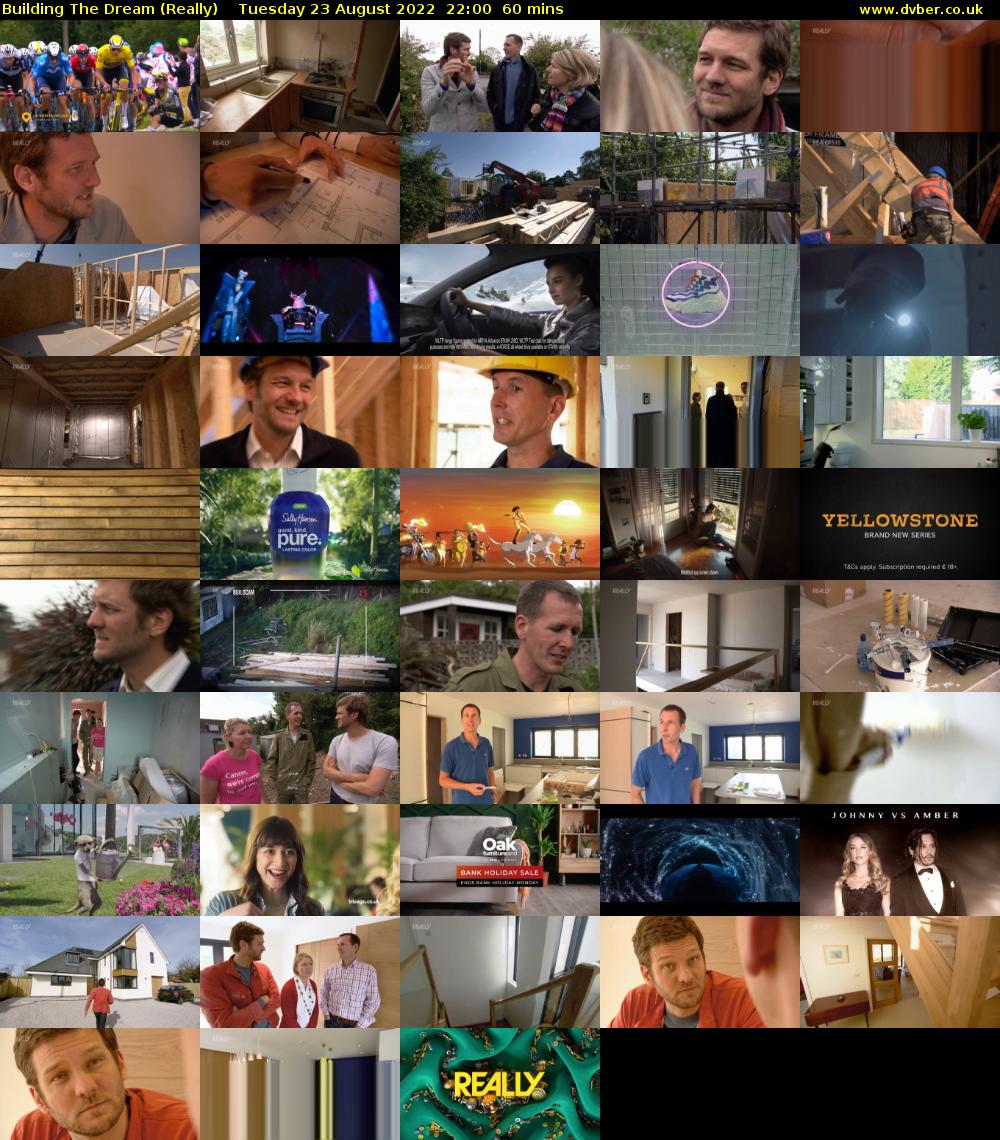 Building The Dream (Really) Tuesday 23 August 2022 22:00 - 23:00