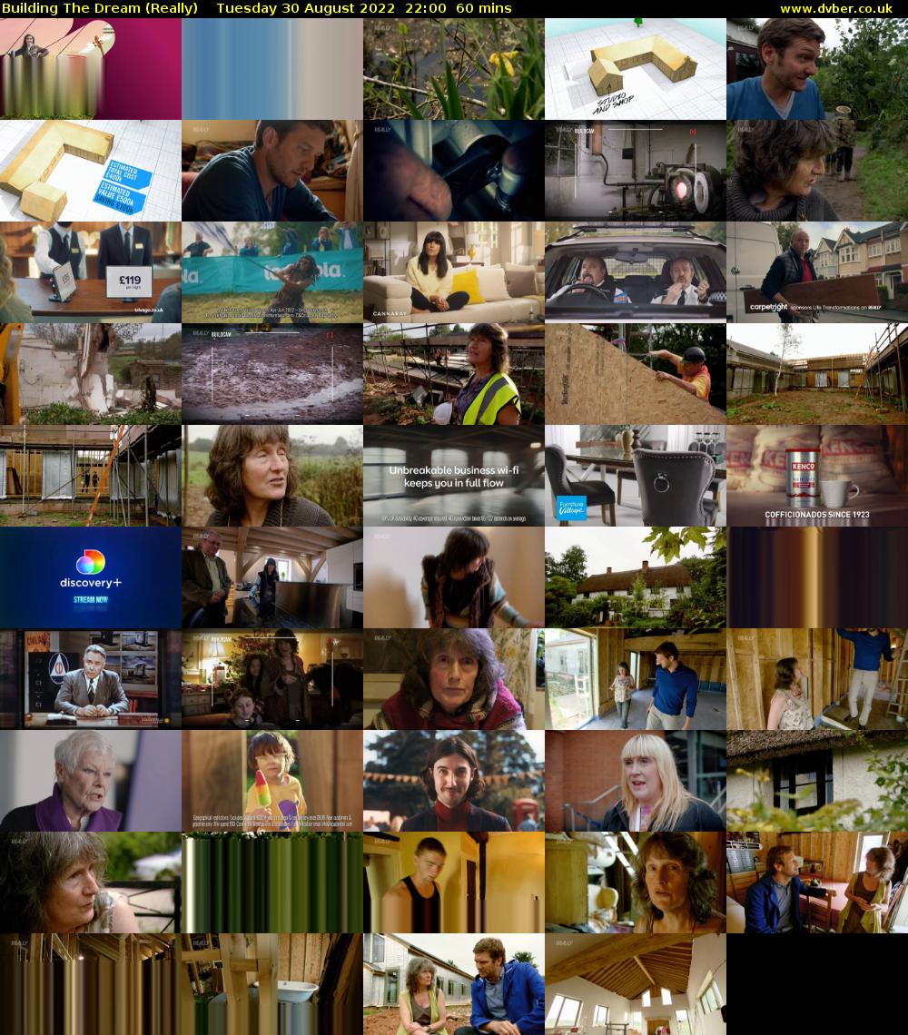 Building The Dream (Really) Tuesday 30 August 2022 22:00 - 23:00