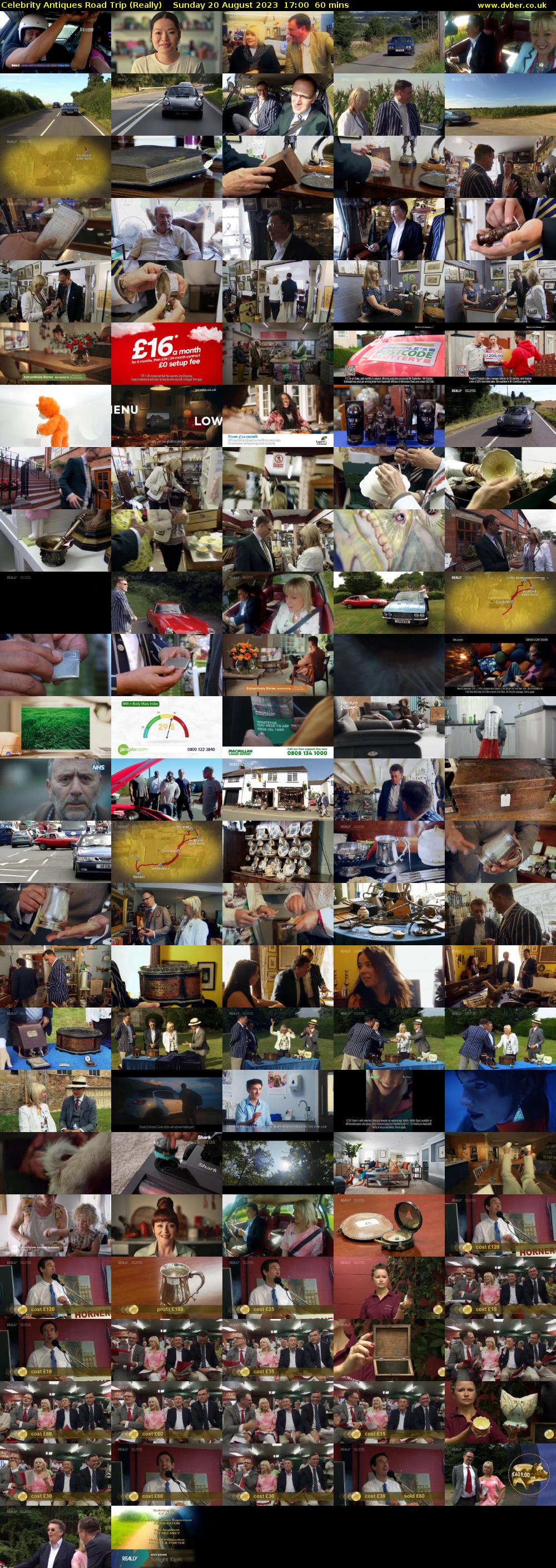 Celebrity Antiques Road Trip (Really) Sunday 20 August 2023 17:00 - 18:00